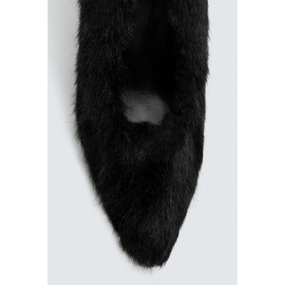 ZARA FAUX FUR SHOES FOR ZARA X DISNEY HARRY LAMBERT - Picture 4 of 6